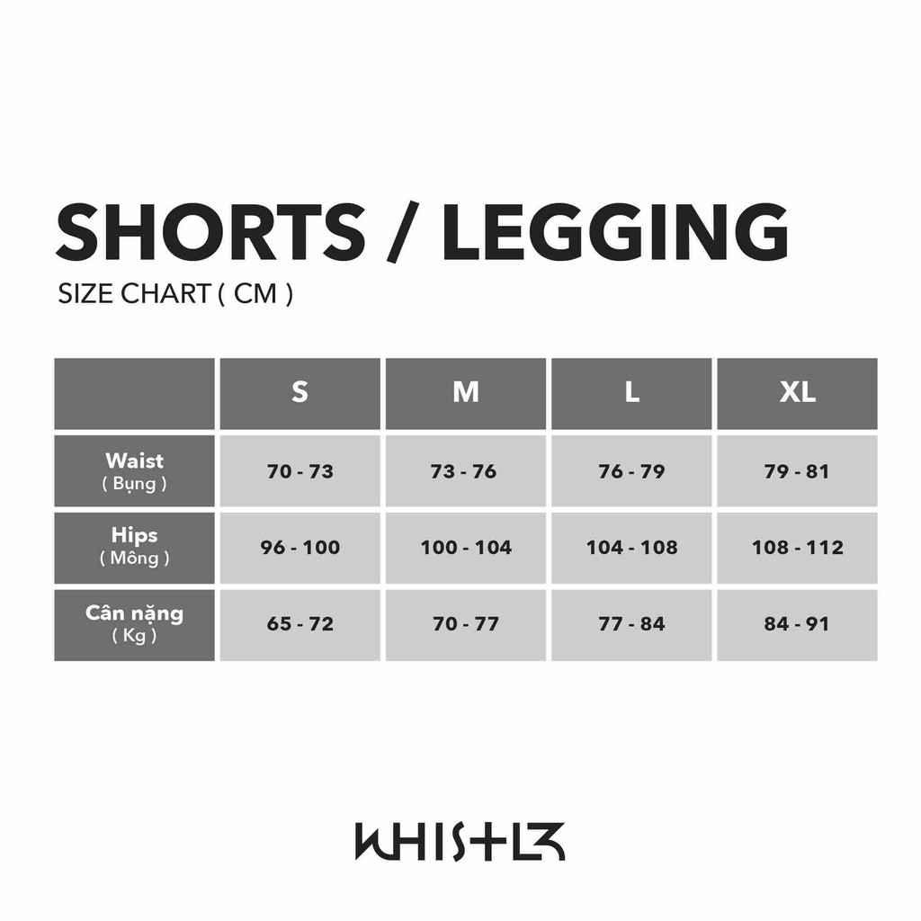 Quần Short Legging Nam Whistl3 W3 Men Short Legging chất liệu Air-Polyester màu đen siêu co giãn, ôm body tinh tế