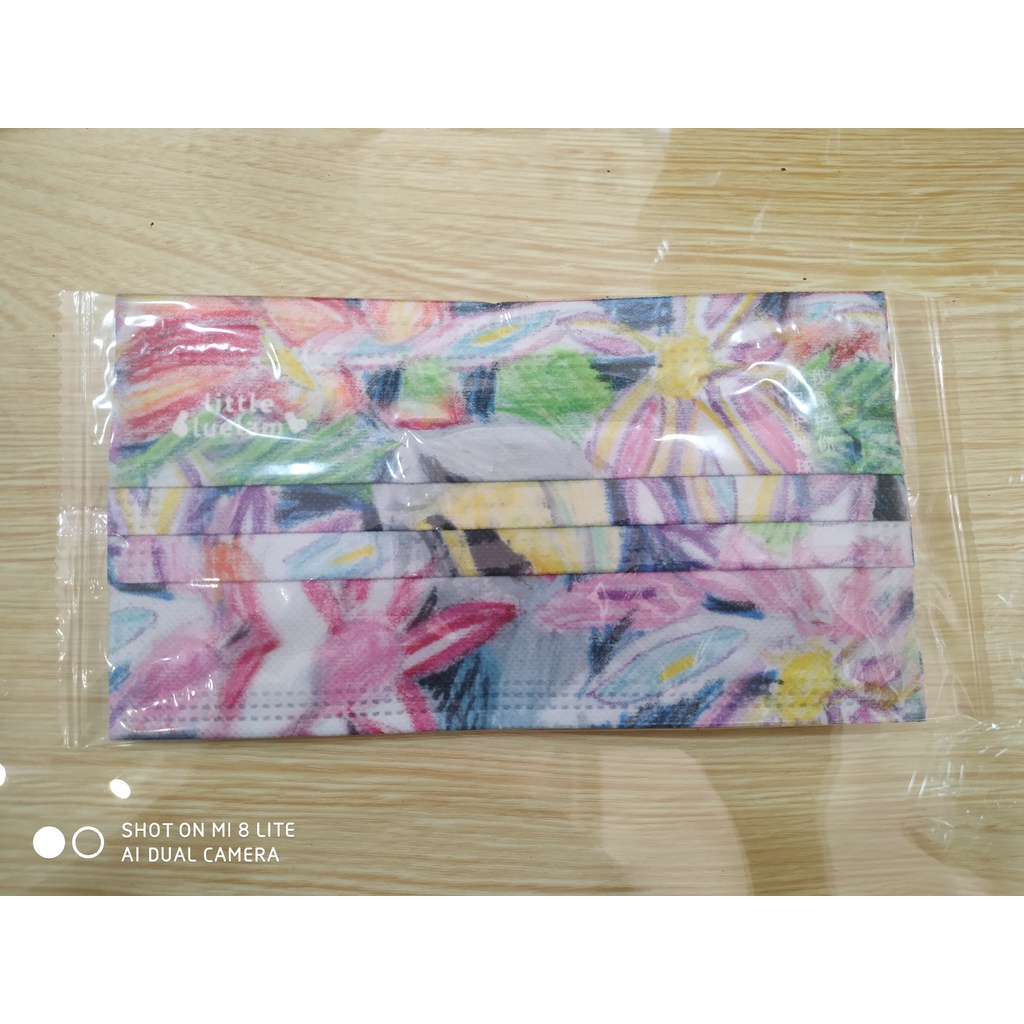 Khẩu trang vải cao cấp cho bé Little Blue Lamb