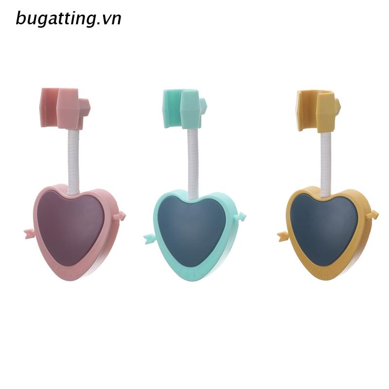 B.vn Giá Đỡ Gắn Tường Có Thể Điều Chỉnh 360 Độ° Giá Đỡ Đầu Vòi Hoa Sen Hình Trái Tim Có Móc Treo Dành Cho Người Lớn Và Trẻ Em