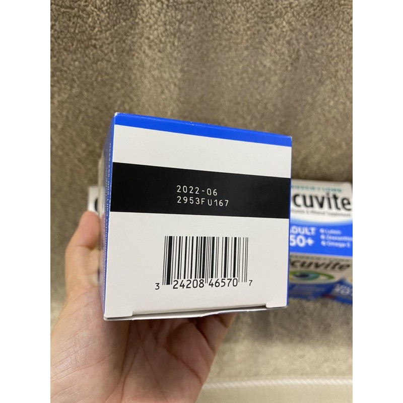 Viên uống Ocuvite Lutein 50+ hộp 90 viên.