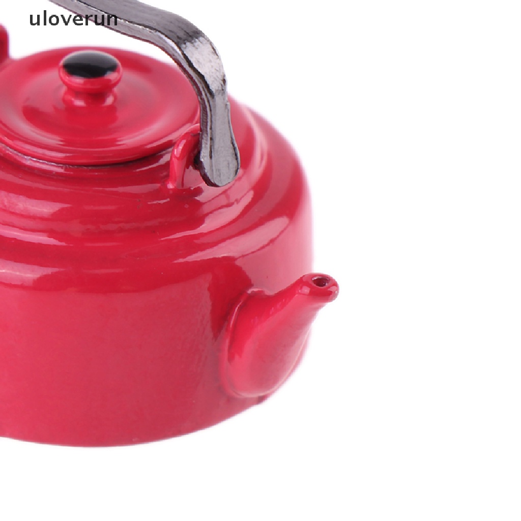 Ấm Trà Mini Tỉ Lệ 1 / 12 Xinh Xắn Dành Cho Nhà Búp Bê