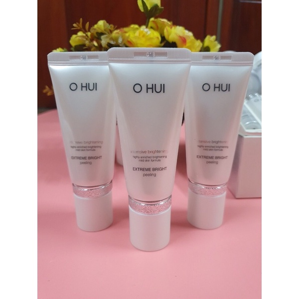 Mặt nạ kỳ tẩy da chết ohui trắng Tẩy da chết dạng kì Ohui Extreme White 60ml tách lẻ