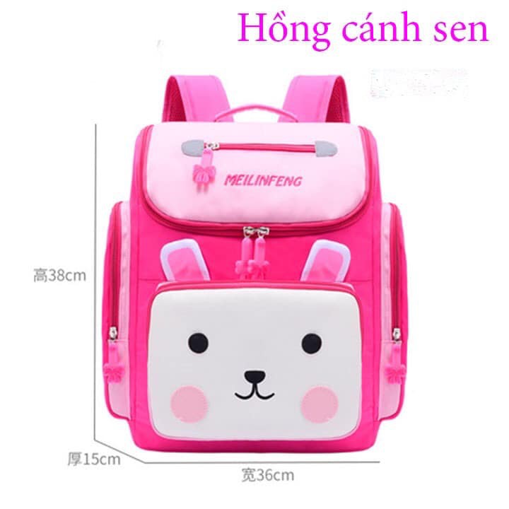 BALO ĐI HỌC CHỐNG GÙ HÌNH THỎ PHÁT QUANG CHO BÉ