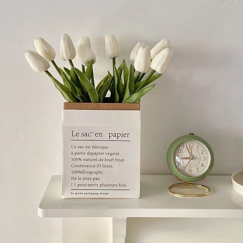 Hoa Tulip Giả Trang Trí Phòng Khách/Chụp Ảnh Tiện Dụng