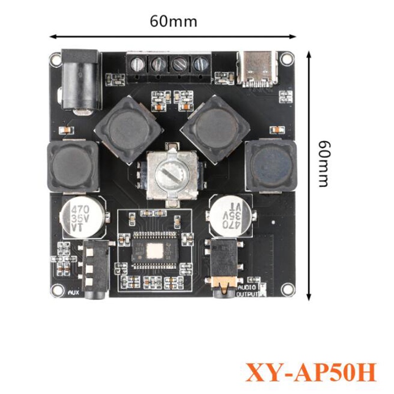 Bảng Mạch Khuếch Đại Âm Thanh 10w/ 15w/ 20w/ 40w/ 50wx2 Stereo Bluetooth 5.0 Xy-Ap50L Xy-Ap15H Ap50L
