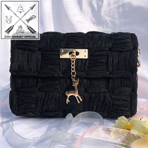 Túi Tự Đan Handmade Ruy Băng Hình Hươu Xinh Quà Tặng Ý Nghĩa Ngày Đặc Biệt Có Hướng Dẫn