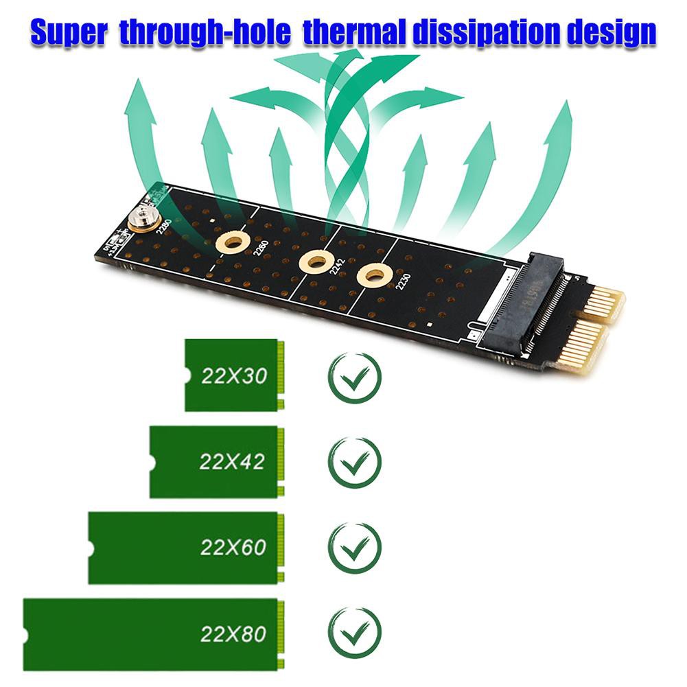 (Dom) Cạc Mở Rộng Ngff M.2 Nvme Ssd Sang Pci- E 1x