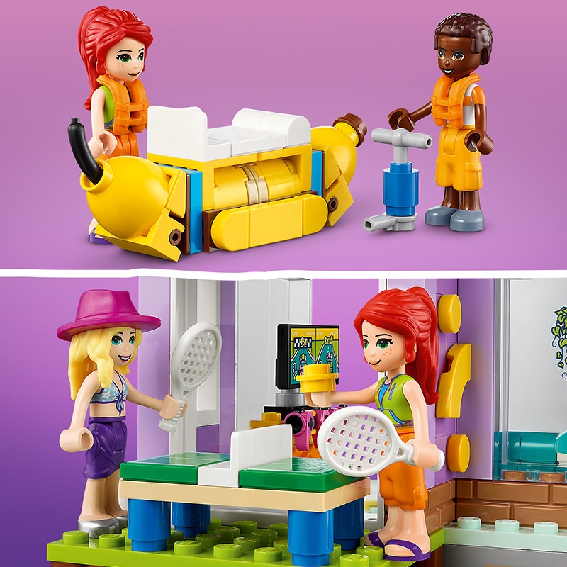 Đồ Chơi LEGO FRIENDS Biệt Thự Nghỉ Dưỡng Bãi Biển 41709 (686 chi tiết)