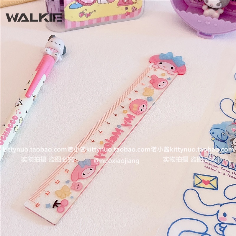 Thước Đo Hình Cinnamoroll My Melody Dễ Thương 15Cm