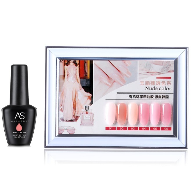 Sơn gel AS - màu thạch hồng mã BL