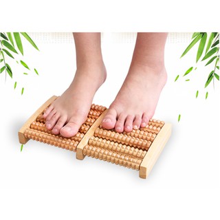 Bộ 2 Dụng cụ massage chân 8 thanh gỗ loại lớn