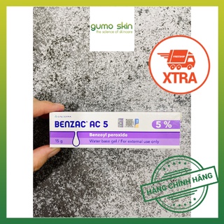 Benzac ac 5 kem hỗ trợ giảm mụn benzac ac benzoy peroxide - galderma