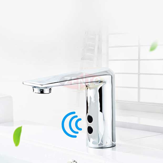 Vòi lavabo cảm ứng Automatic Faucet ZT-AF2802-Polished