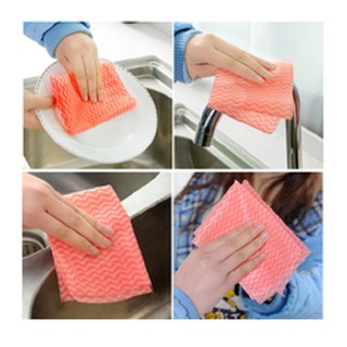Bán Sỉ Cuộn giấy lau đa năng nhà bếp bằng vải cuộn 50 miếng