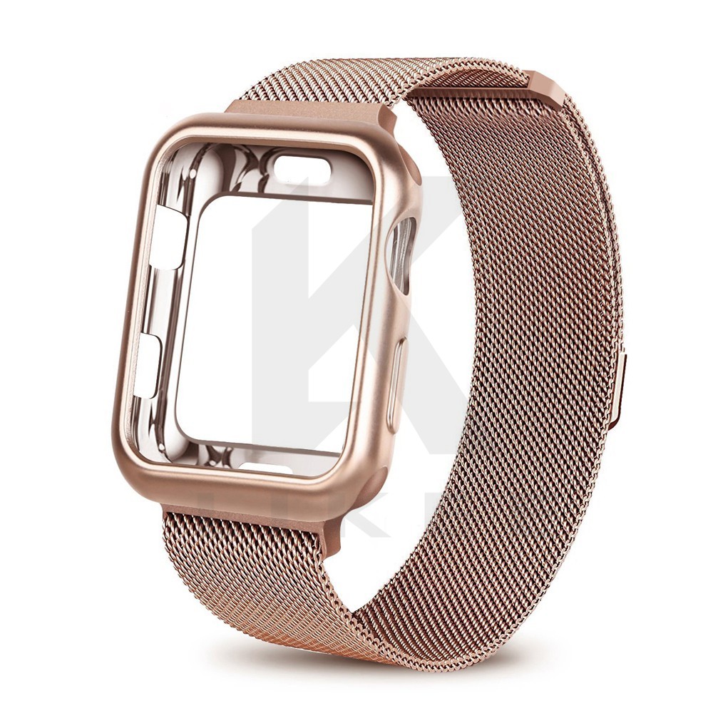 Dây Đeo Milan Cho Đồng Hồ Thông Minh Apple Watch 41mm 45mm 38mm 42mm 44mm 40mm 7 / 6 / Se / 5 / 4 / 3 / 2 / 1