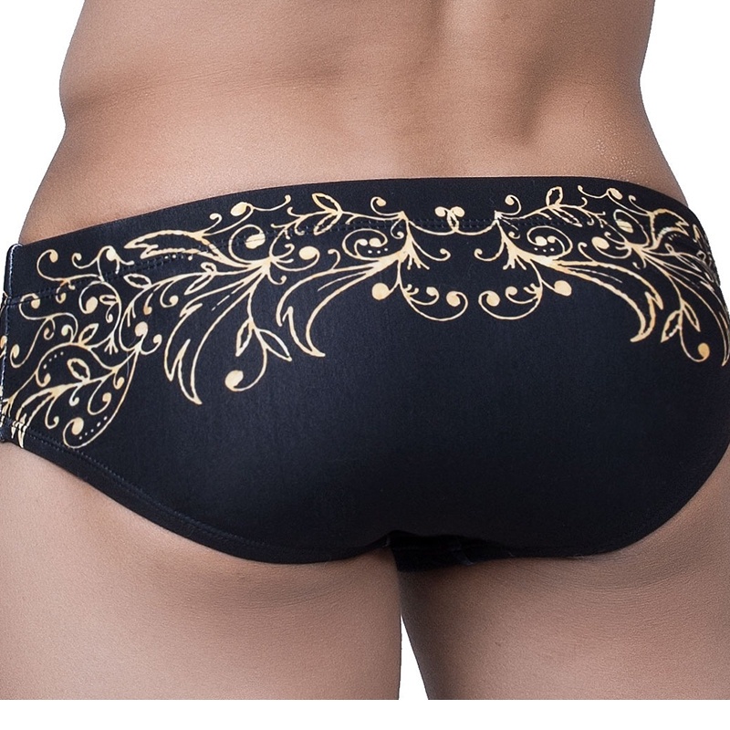 Quần bơi in họa tiết lá vàng phong cách retro cho nam
 | BigBuy360 - bigbuy360.vn