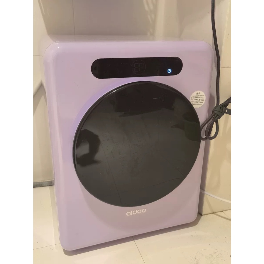 Máy giặt sấy đồ nội y, giặt đồ em bé khử khuẩn bằng tia UV dung tích 9L chính hãng Aidoo