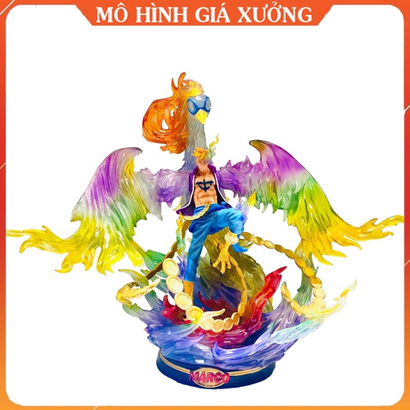 Mô Hình Marco Phượng Hoàng Trạng Thái Chiến Đấu Cao 41cm - Đội Trưởng đội 1 Băng Râu Trắng -Figure Tượng OnePiece