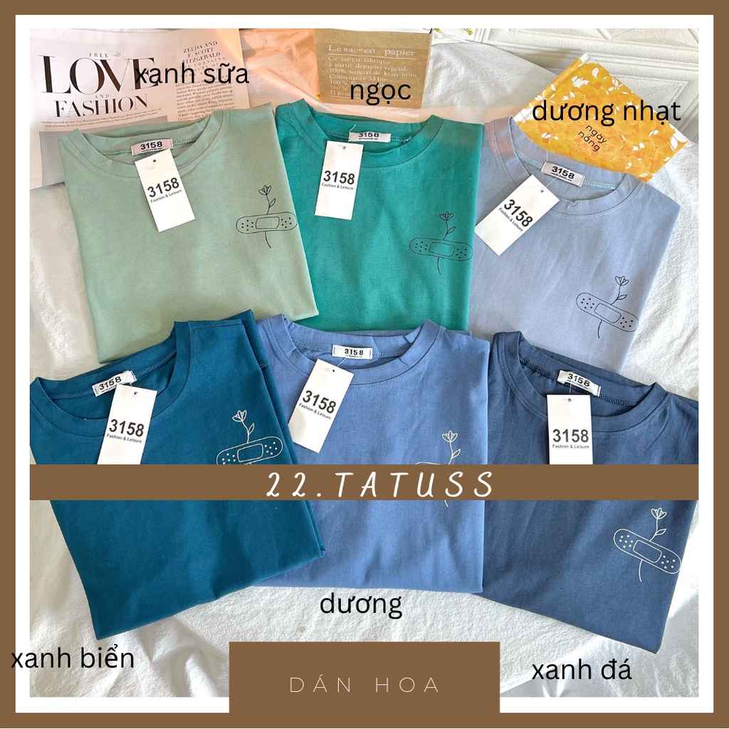 Áo 3158 dày dặn mẫu độc lạ cuteee DÁN HOA