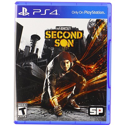 Đĩa game ps4 inFamous Second Son