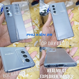 [Realme GT/ GT 2/ GT2 Explorer Master] Ốp lưng silicon dẻo cao cấp bọc camera Pudini