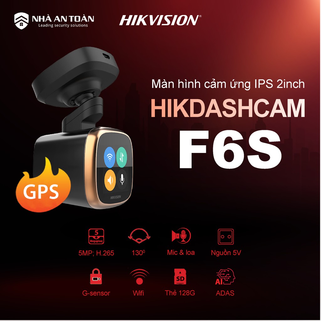 Camera hành trình Hikvision F6S | Shopee Việt Nam