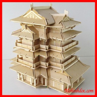 Đồ chơi lắp ráp gỗ 3D Mô hình Đằng Vương Các
