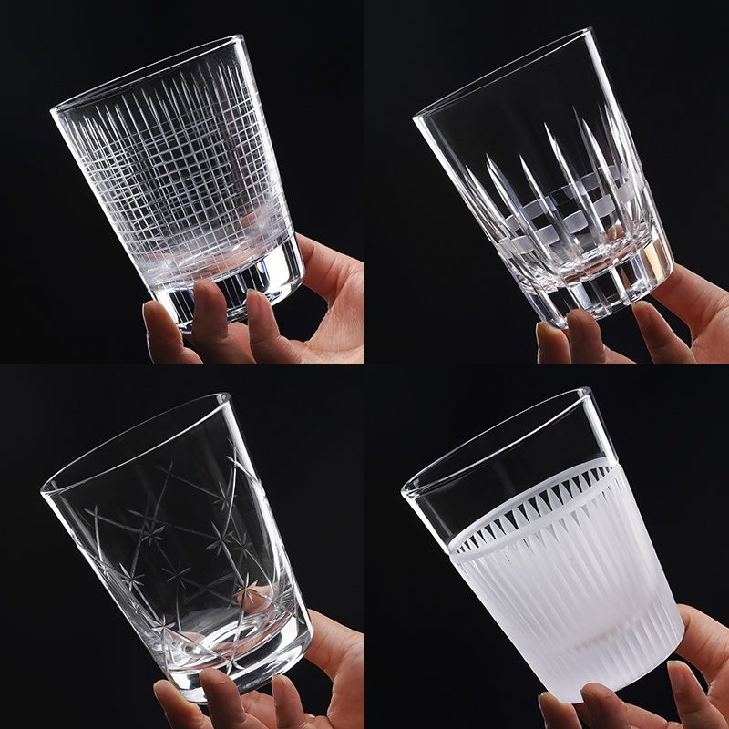 Crystal Dof Tumbler Glass - Ly Pha Lê