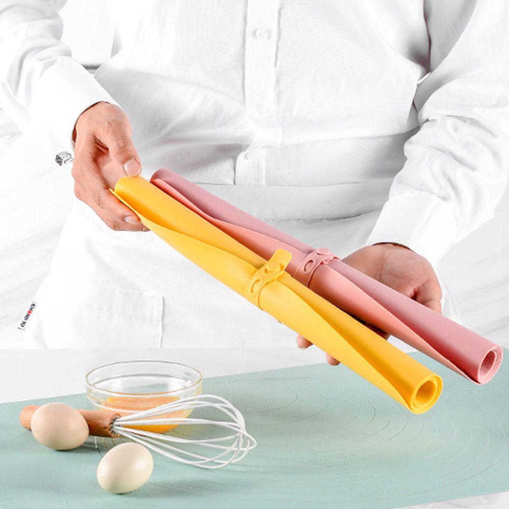 Thảm Nướng Bánh Bằng Silicone Dày Dặn Cỡ Lớn Kèm Thước Đo