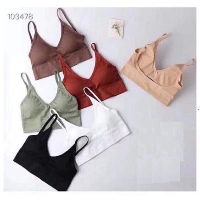 Áo Lót Nữ - Áo Ngực Bra Cotton Khoét Lưng Chữ U Không Gọng Thoải Mái Len Tăm Hở Lưng Gợi Cảm 367 | BigBuy360 - bigbuy360.vn