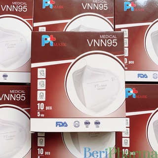 PT Mask VNN95 Khẩu trang Không Van Thở 5 Lớp