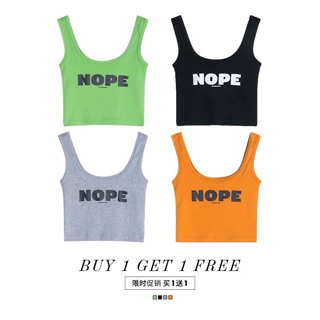 Áo ba lỗ croptop 4 màu.