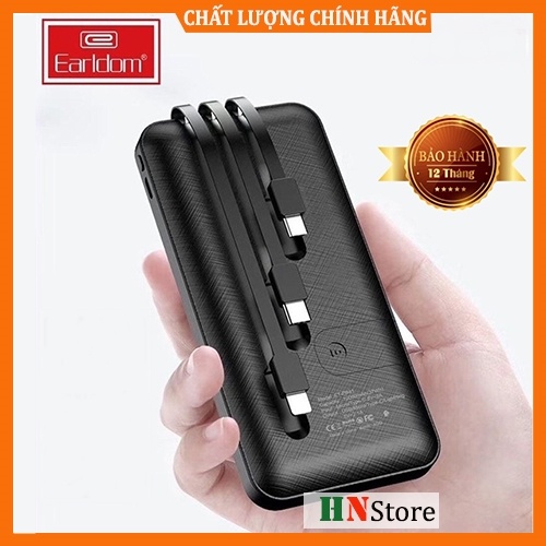 Sạc Dự Phòng Earldom 10000mAh HNstore - Tiện Dụng, Chính Hãng