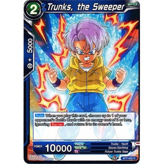 Thẻ bài Dragonball - TCG - Trunks, the Sweeper / BT7-032'