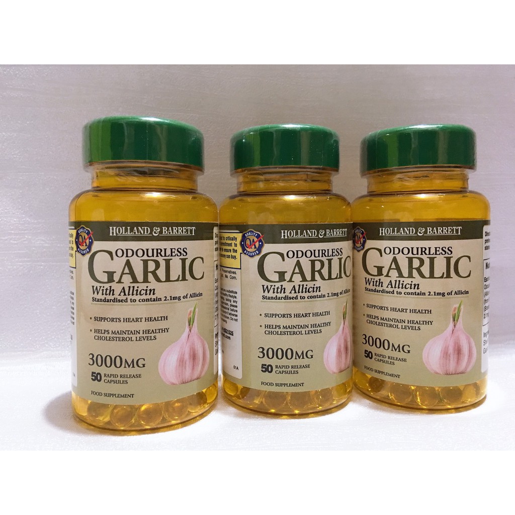 Tinh Dầu Tỏi Garlic Oil Của Holland & Barrett Anh