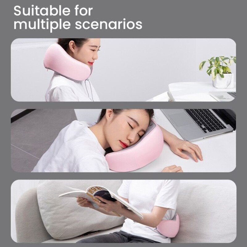 Gối mềm chữ U chống mỏi cổ, vai gáy Baseus Thermal Series Memory Foam U-Shaped Neck Pillow