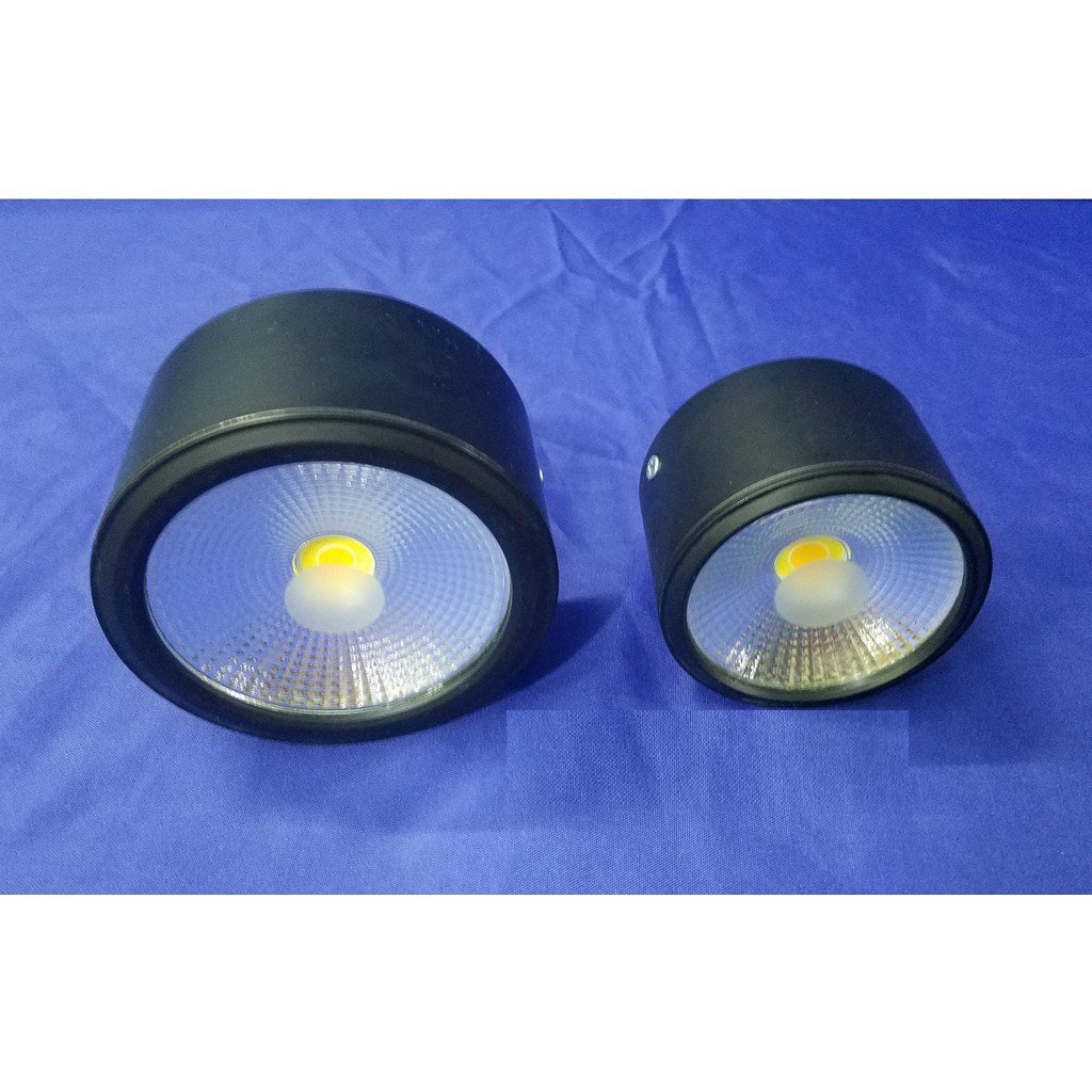 Đèn led ống bơ, bơ lùn 3 chế độ màu.