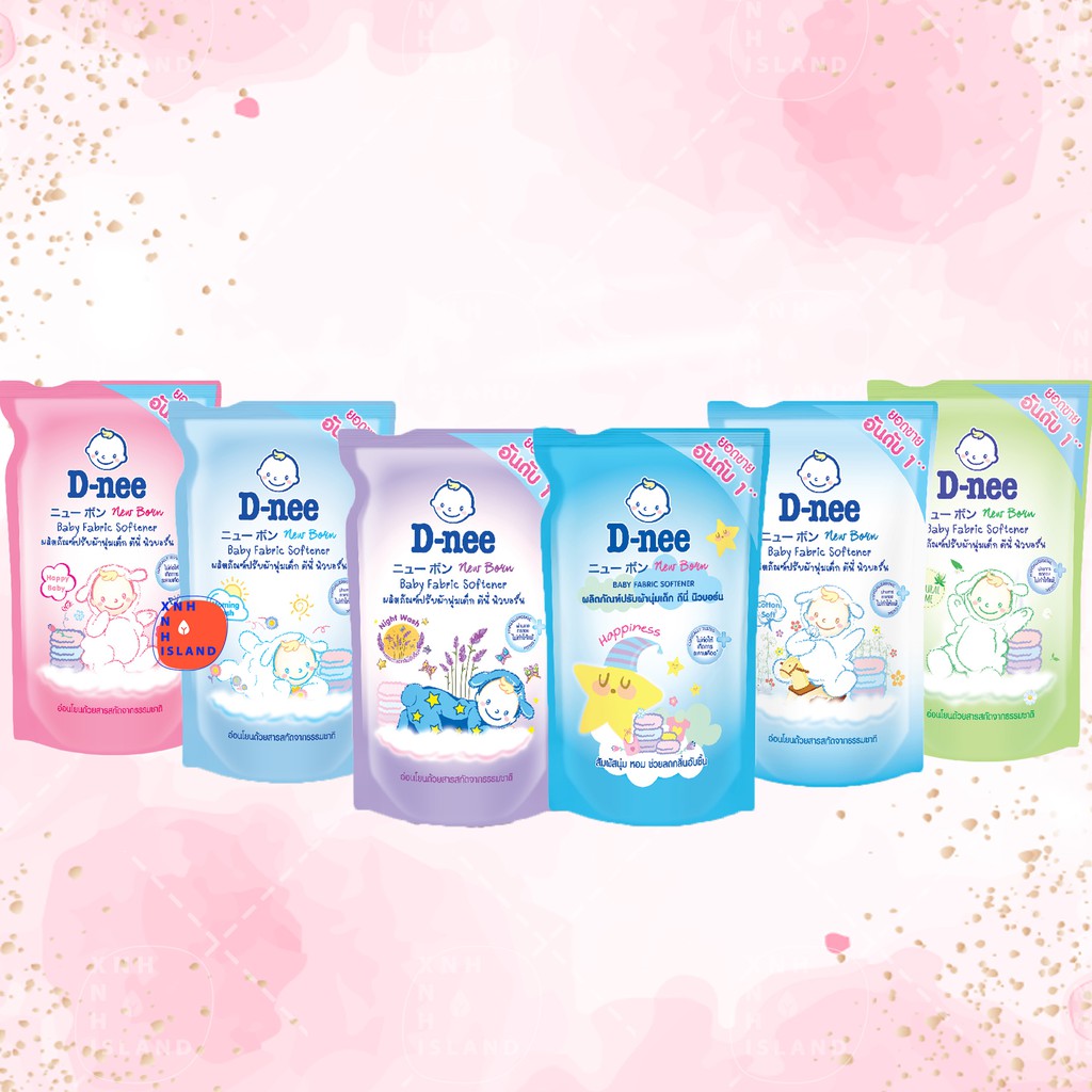Túi Nước Xả Mềm Vải Dnee Refill Thái Lan 550ML