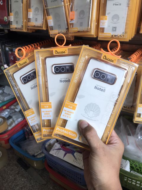 Ốp Dẻo Vu Case viền xi Samsung Galaxy Note 8