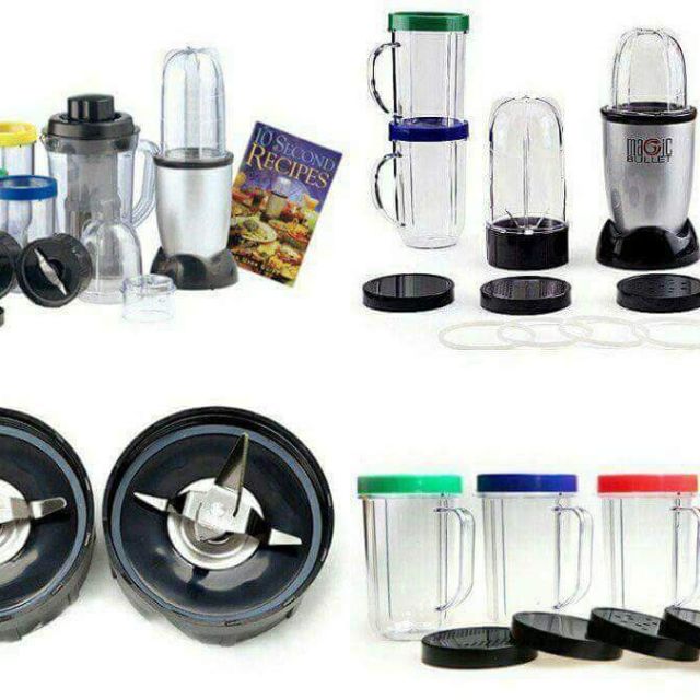 Bộ máy xay đa năng Magic Bullet bao gồm 21 chi tiết