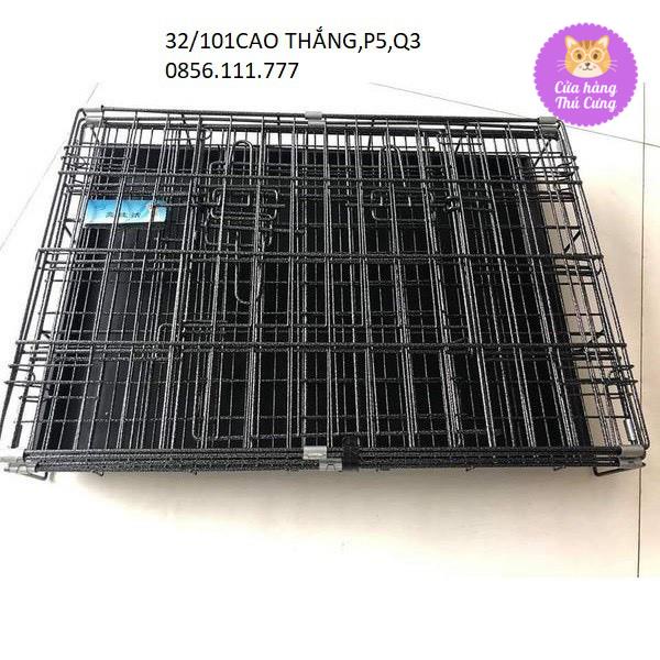 Lồng vân đá dày đẹp chất lượng, chuồng vân đá sơn tĩnh điện cho chó mèo thỏ bọ thú cưng