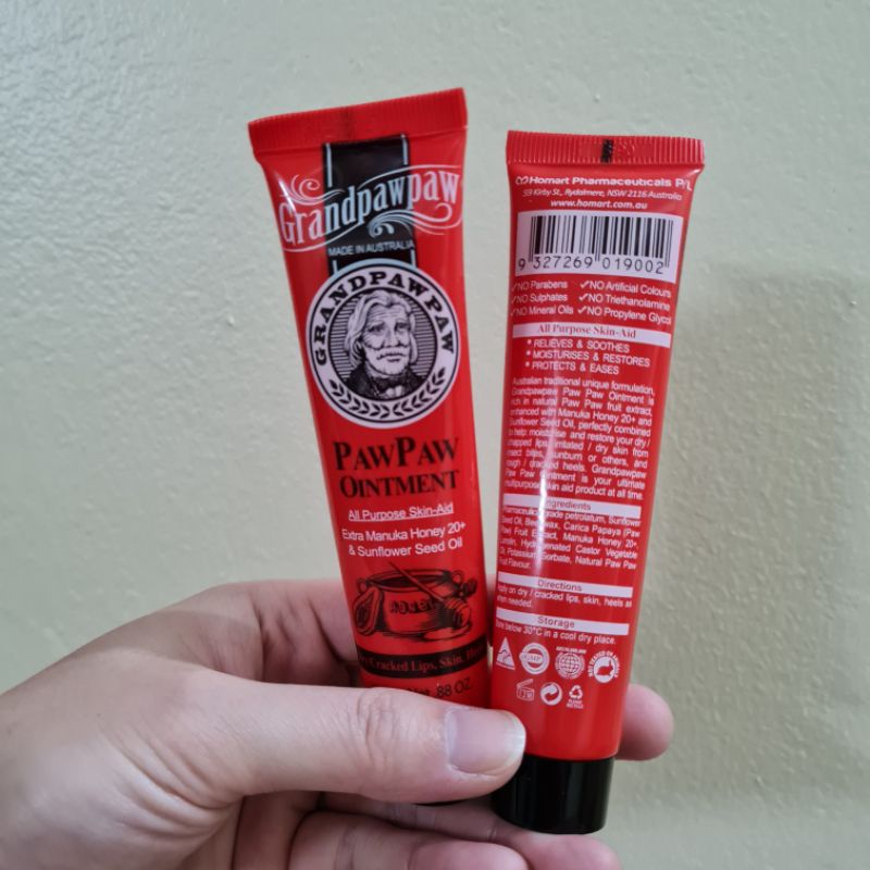 Kem dưỡng đu đủ đa năng, Grand Pawpaw Ointment Úc 25mg