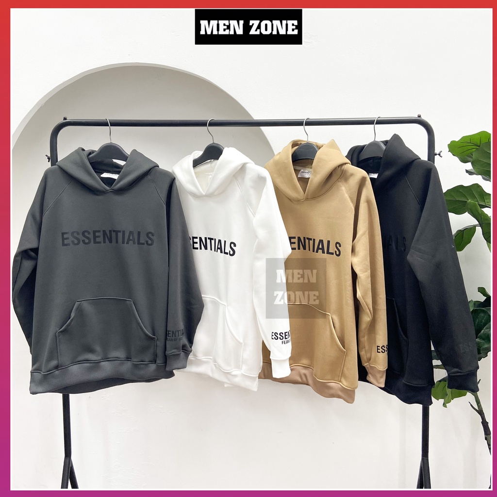 Áo Hoodie Nỉ Có Mũ Form Rộng MENZONE Nhiều Màu Unisex Nam Nữ Ulzzang [ES]
