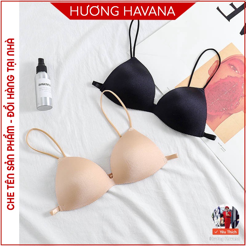 Áo bra su đúc dây mảnh cài sau đệm bàn tim freesize - áo lót nữ havana FLA20