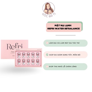Mặt nạ lạnh công nghệ mới refri water be'balance