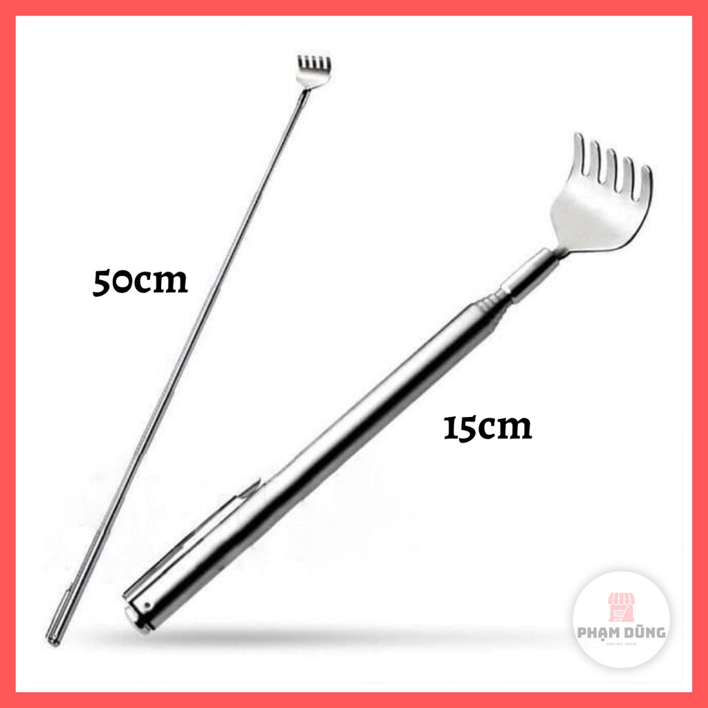 Cây Gãi Lưng Inox Thu Gọn