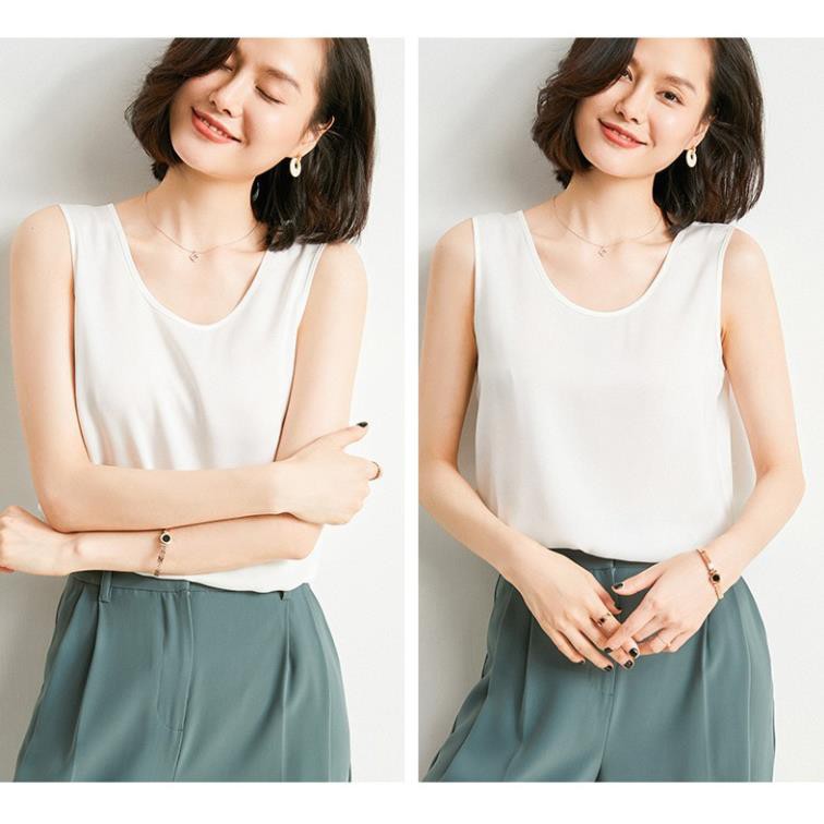 Áo Hai dây bản to chất Lụa hàn cao cấp , Áo Tanktop  Nữ Lụa Hàn Cao Cấp nhiều màu dễ mix đồ | BigBuy360 - bigbuy360.vn