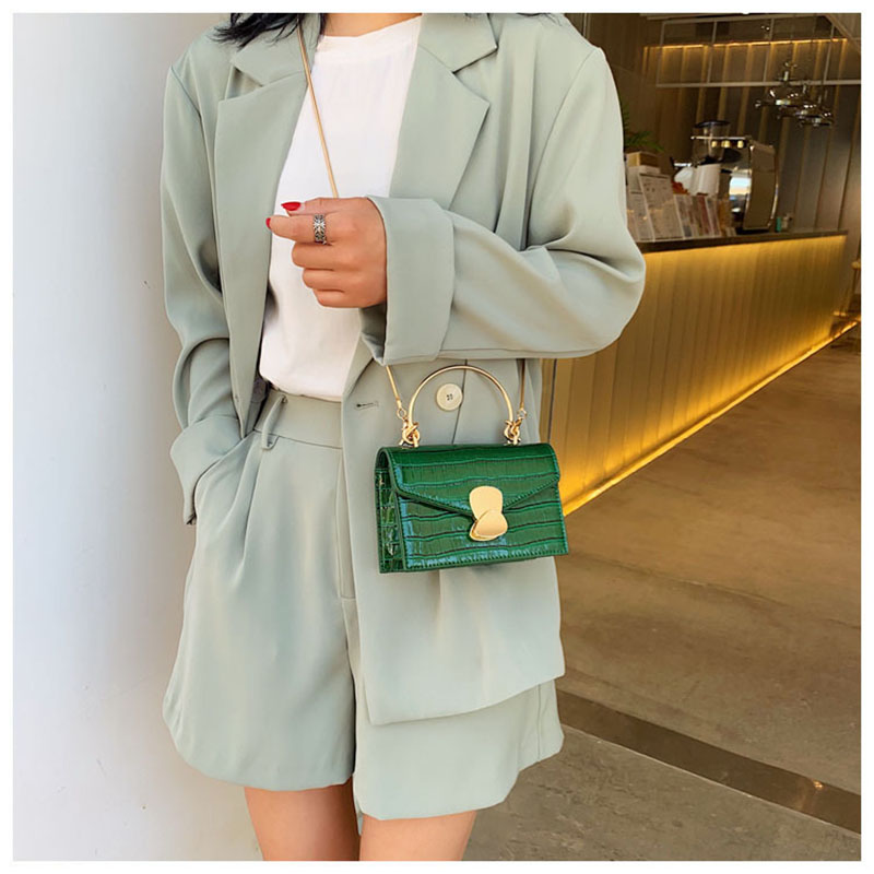 Túi Xách Nữ Đeo Chéo Dây Mắc Xích Thời Trang