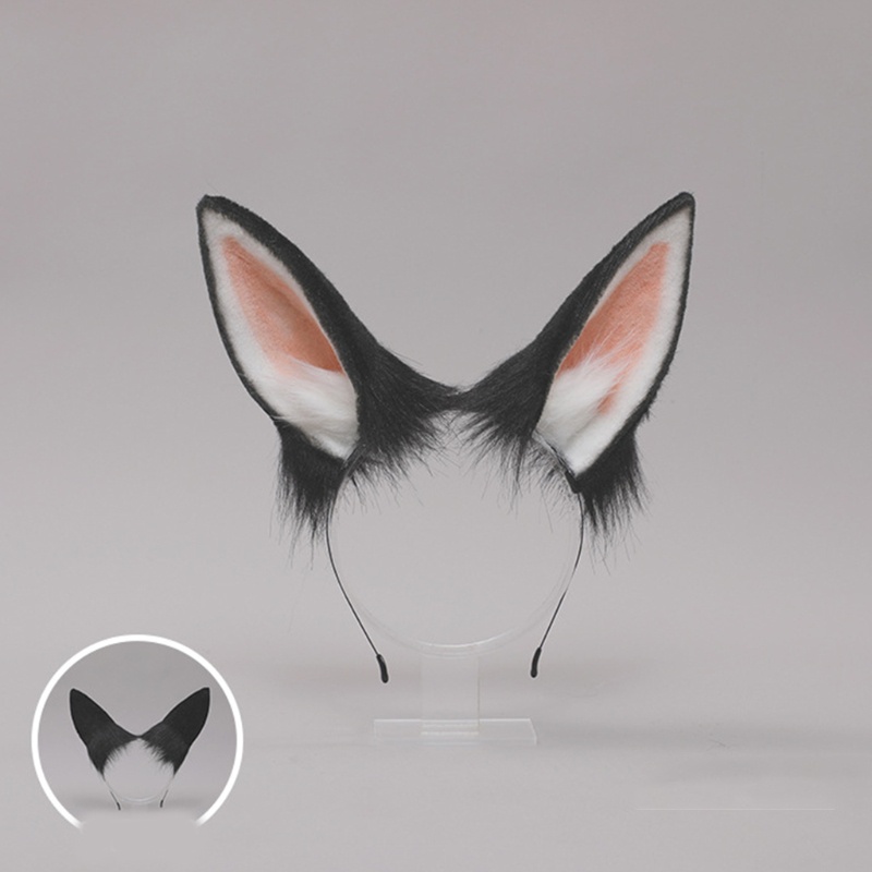 Băng Đô Tai Thỏ Lông Xù Đáng Yêu Dành Cho Bé Gái