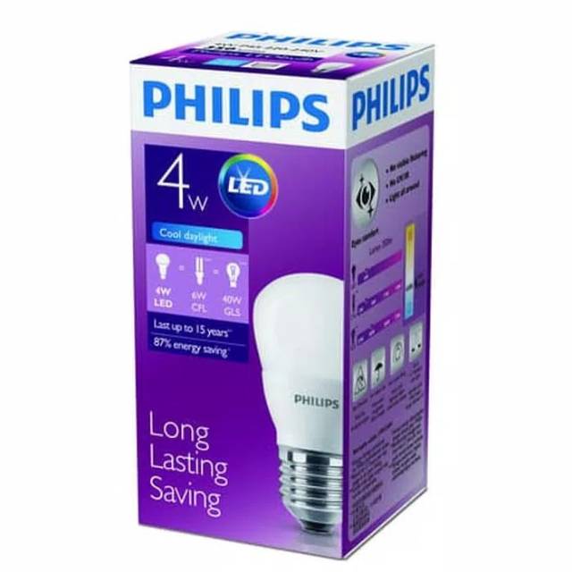 Bóng Đèn Led Philips 4watt Ori